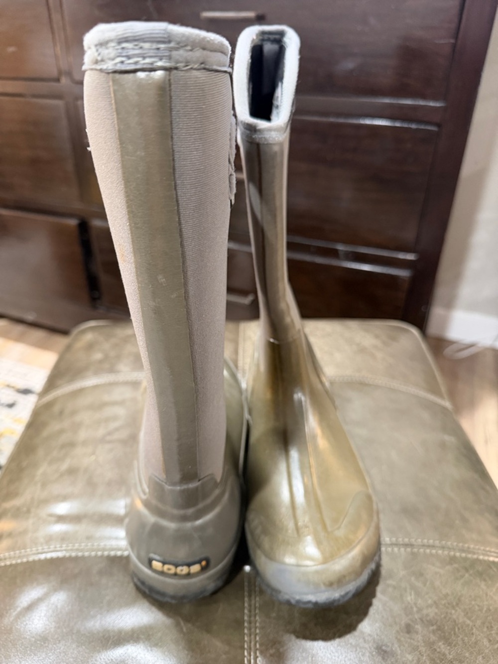 Bogs Olive Green Mid-Calf Rain Boots